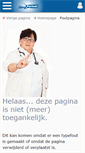 Mobile Screenshot of agenda.zorgportaal.nl